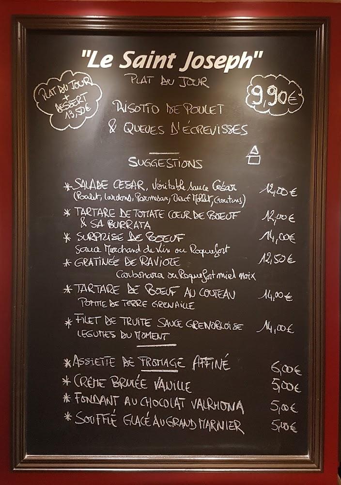 Bistro Le Saint Joseph - Menu Image 3