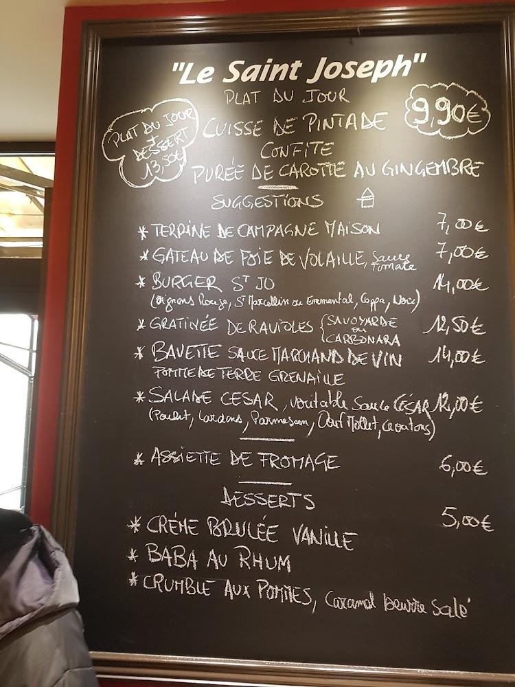 Bistro Le Saint Joseph - Menu Image 4